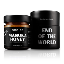 Load image into Gallery viewer, MGO 100+ Raw New Zealand Mānuka Honey Glass Jar