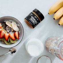 Load image into Gallery viewer, MGO 100+ Raw New Zealand Mānuka Honey Glass Jar