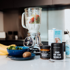 Raw New Zealand Mānuka Multi-Floral Honey Glass Jar